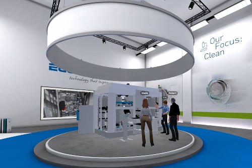 The virtual showroom of Ecoclean