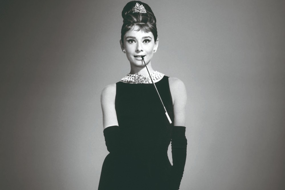 The black dress of Audrey Hepburn in the movie “Breakfast at Tiffany’s”