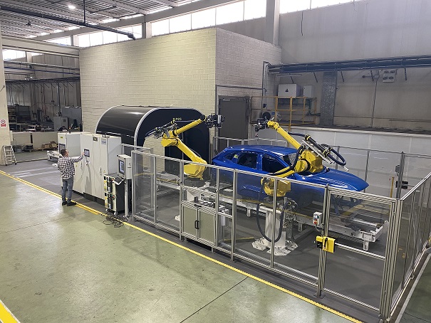 Total solution with ESFI tunnel and automatic repair cell