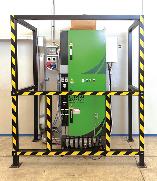 The robot’s electrical panel. © ipcm