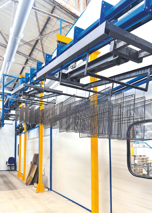 The storage buffer for cooling parts.