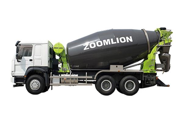 A cement mixer truck of ZOOMLION painted with Interpon powder coatings