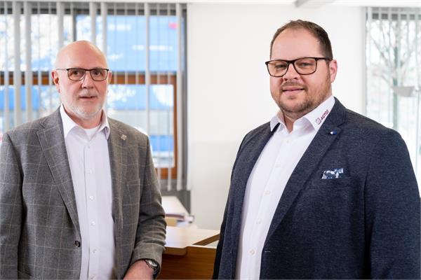 The two managing directors of AGTOS: Andreas Bügener and Antonius Heitmann