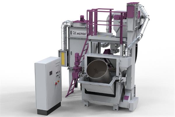 The drum shot blasting machine of AGTOS