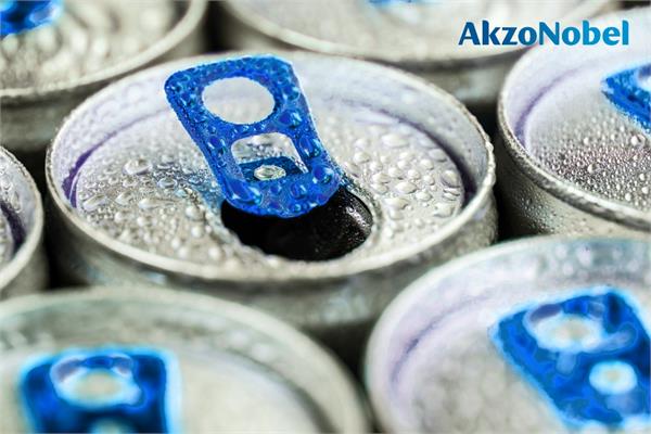 A beverage can coated with Accelshield 700  by AkzoNobel