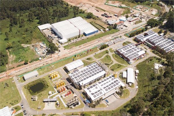 a photo of a facility of AkzoNobel in Latin America