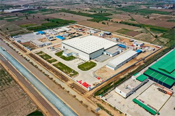 Photo of the new facility of AkzoNobel in Pakistan