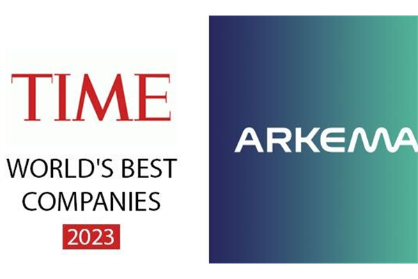 Arkema Recognised as One of the World's Best Companies in 2023 by TIME