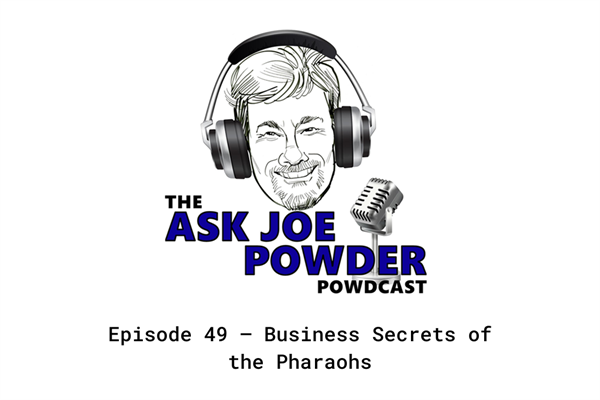Logo of Episode 49 of Ask Joe Powder Powdcast