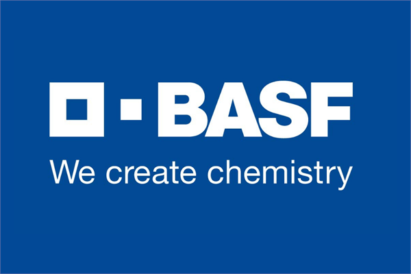 Logo of BASF - blue version
