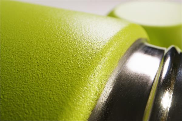 The texturing agent Ceridust 8170 M of Clariant in a green coating