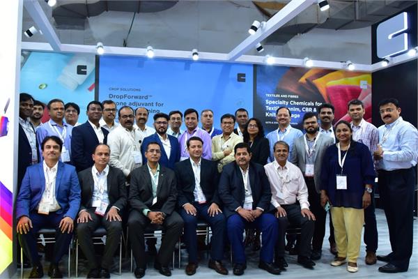 The personnel of Clariant IGL at ChemExpo India