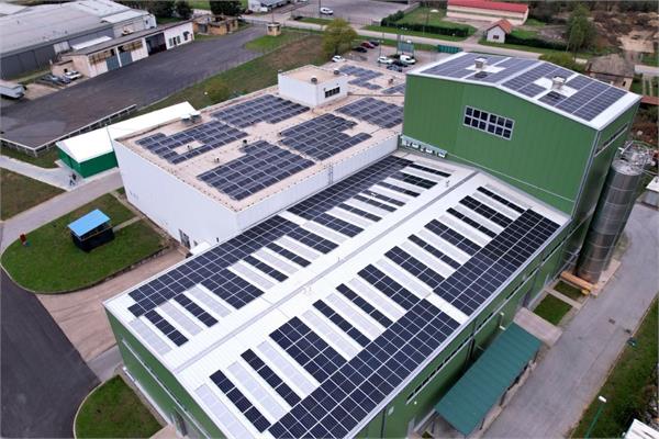 the new solar panel plant in Europe of Cortec