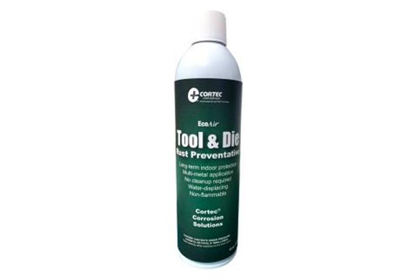 A can of EcoAir® Tool & Die Rust Preventative of Cortec