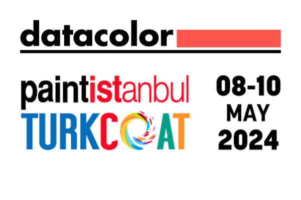 logos of Datacolor and PaintIstanbul trade fair