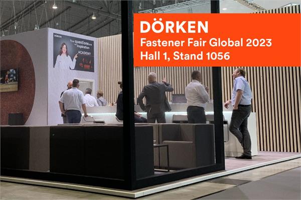 The Dörken stand at Fastener Fair Global 2023