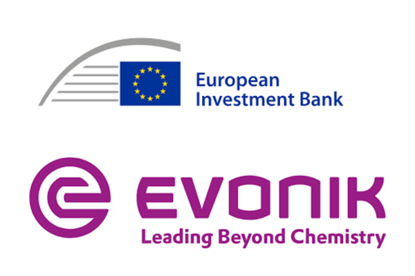 LOGOS OF EIB AND EVONIK