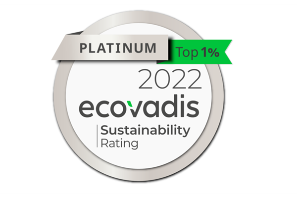 The platinum rating of EcoVadis
