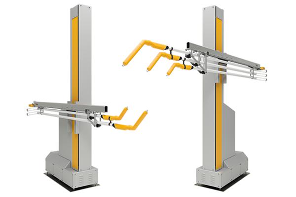 The multi-gun axis UA05 of Gema