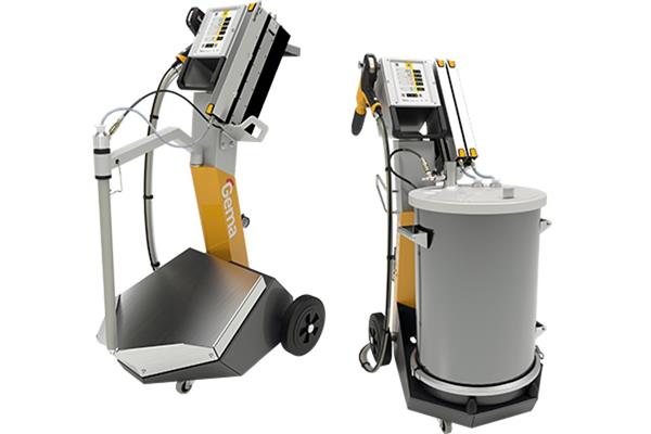 The OptiFlex Pro Spray manual units with the latest generation of the OptiSpray AP02 application pump from Gema