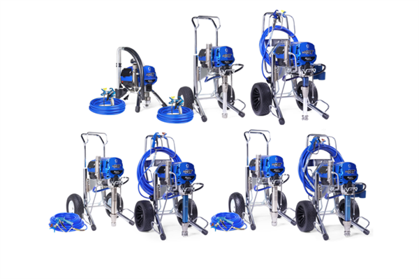 The new Ultra XT and Mark XT HD airless sprayers from Graco