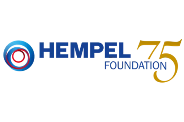 Hempel Foundation 75th anniversary logo
