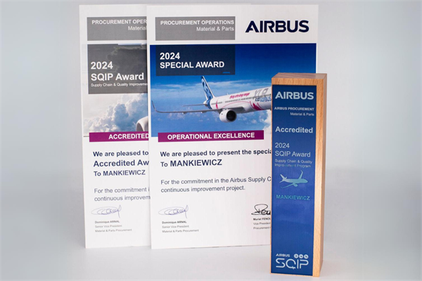 The two Airbus award won by Mankiewicz