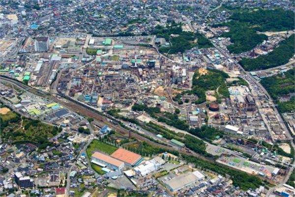 Photo of the Omuta-based facility in Japan