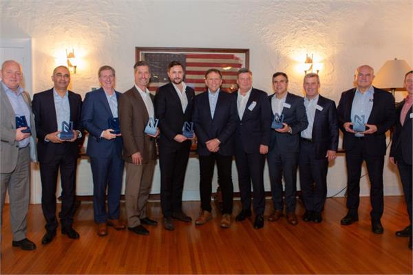 photo of the seven winners of Supplier of the Year 2023