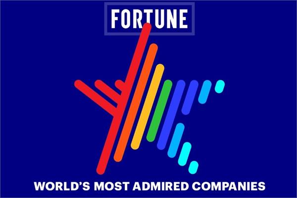 Most admired companies logo by Fortune Magazine