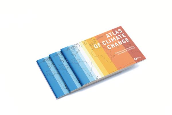 An image of the catalogue of Atals of Climate Change by PPG and Czech Organisation ‘Facts on Climate Change’ 