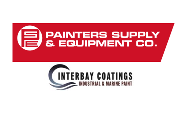 logos of Painters Supply & Equipment  and Interbay Coatings 