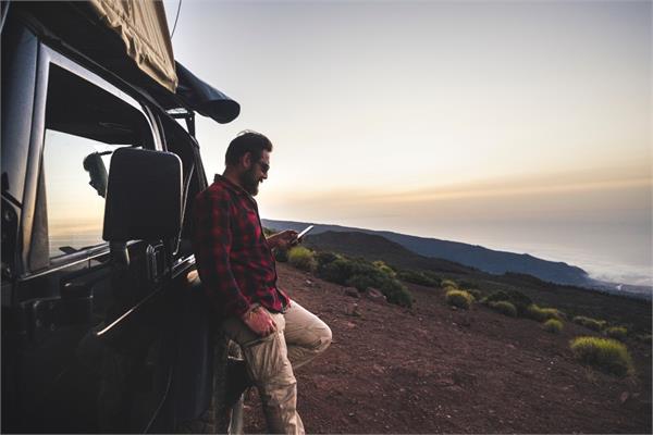 A man near a car