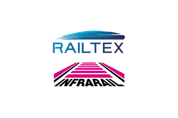 Logo of the exhibition Railtex/Infrarail 2021