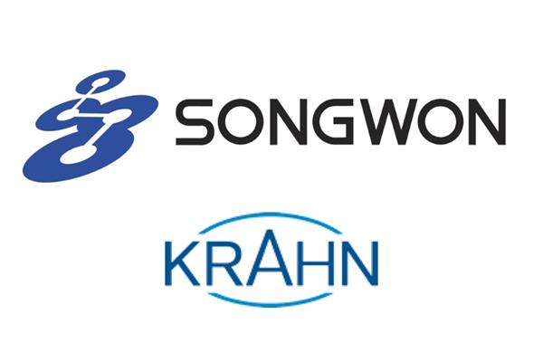 The logos of Songwon and Krahn Italia