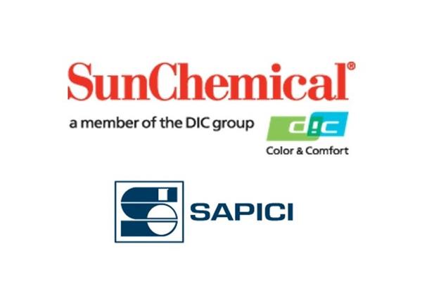 Sun Chemical and Sapici logo