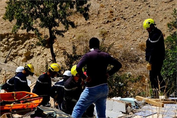 Emergency services helping surviviors of the Morocco earthquake