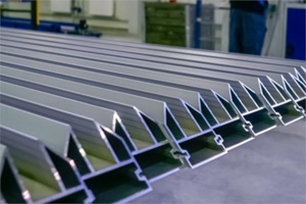 Anodised aluminium profiles