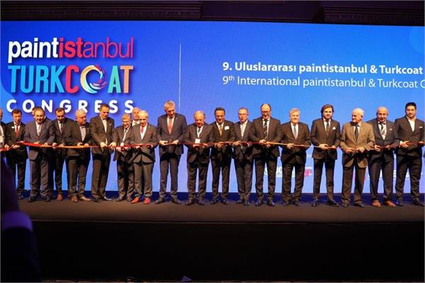 Photo of the cerimony of Paintistanbul & Turkcoat Congress