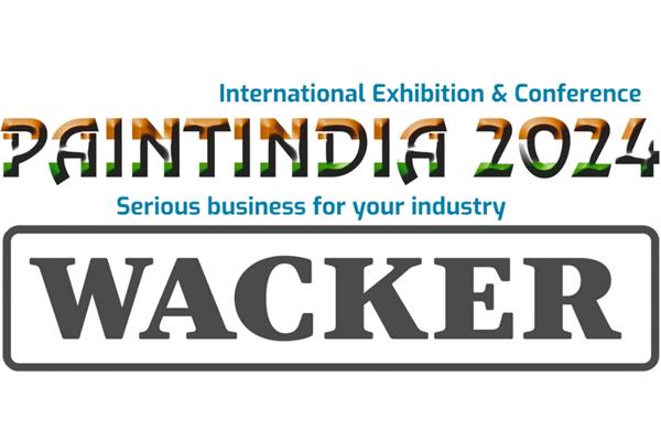 Logos of PAINTINDIA 2024 and WACKER