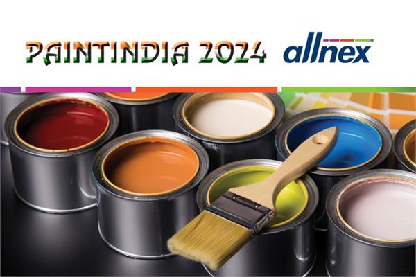 logos of allnex and PaintIndia 2024